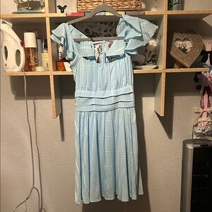 Trixxi Light Blue Midi Dress